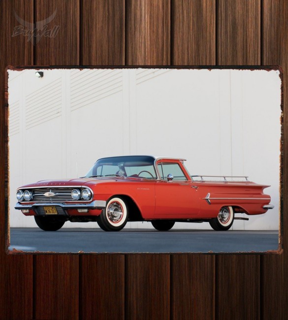 Металлическая табличка Chevrolet El Camino 139 Металлическая табличка Chevrolet El Camino 139